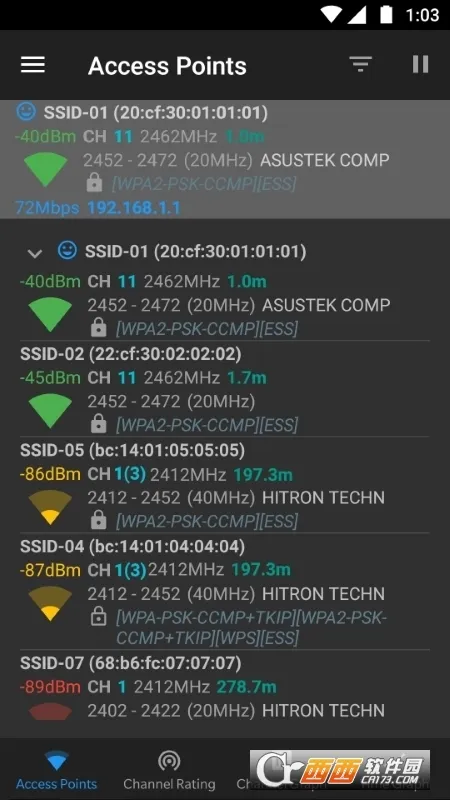 WiFi Analyzer(WiFi分析工具) WiFi Analyzer(WiFi分析工具)