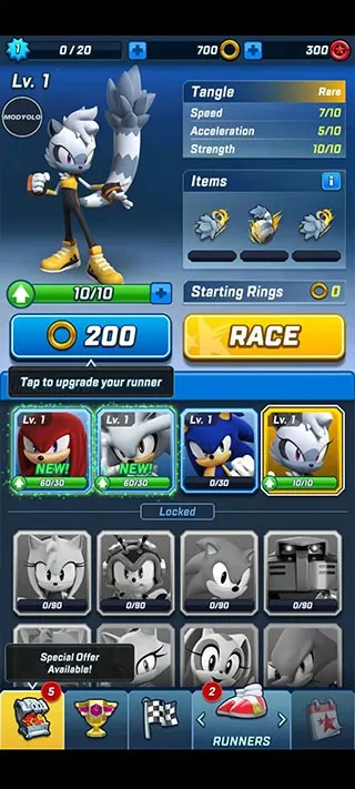 索尼克力量(跑酷闯关游戏)