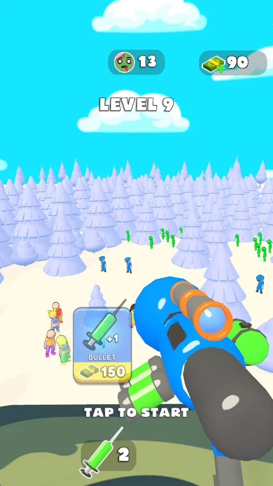 感染者狙击手3D(感染狙击闯关游戏)