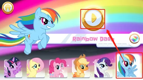 小马宝莉彩虹跑将(小马跑酷游戏) 小马宝莉彩虹跑将(小马跑酷游戏)