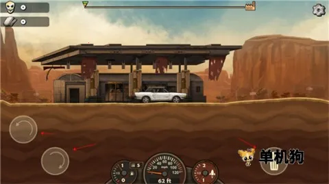 战车撞僵尸地牢(僵尸赛车游戏)