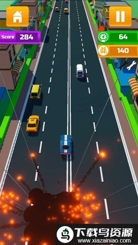 疯狂的交通赛车(爆炸破坏竞速游戏) 疯狂的交通赛车(爆炸破坏竞速游戏)