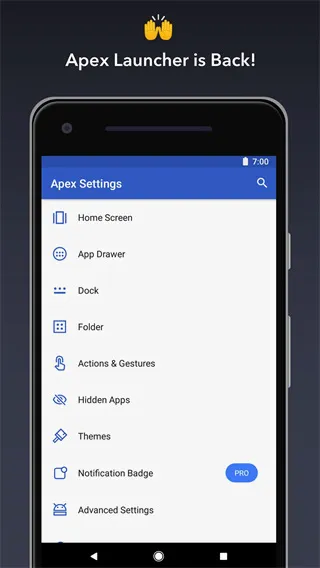 Apex Launcher(安卓桌面启动器) Apex Launcher(安卓桌面启动器)